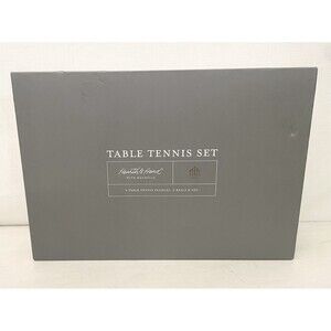 New HEARTH & HAND With Magnolia TABLE TENNIS SET Paddles Balls Net Ping Pong